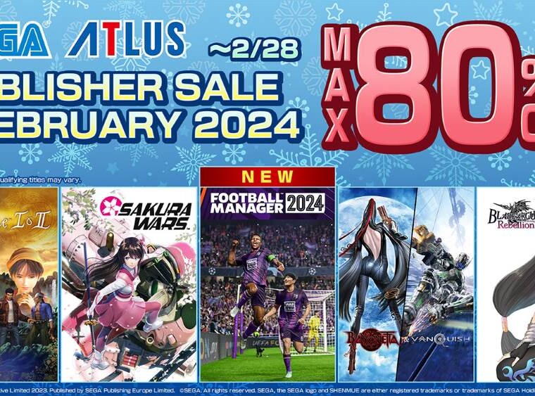 sega publisher sale february 2024