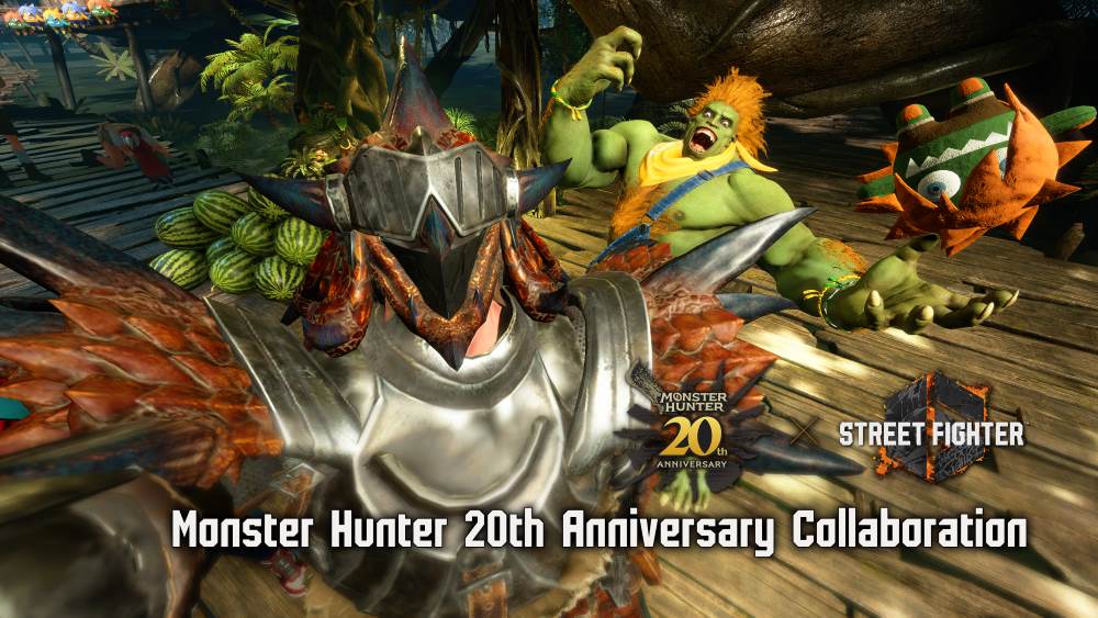 Street Fighter 6 and Monster Hunter Collaboration Content Launches Today