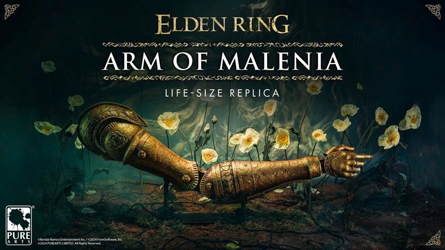 Elden Ring Life-size ‘Arm of Malenia’ Replica Revealed, Coming December 2024