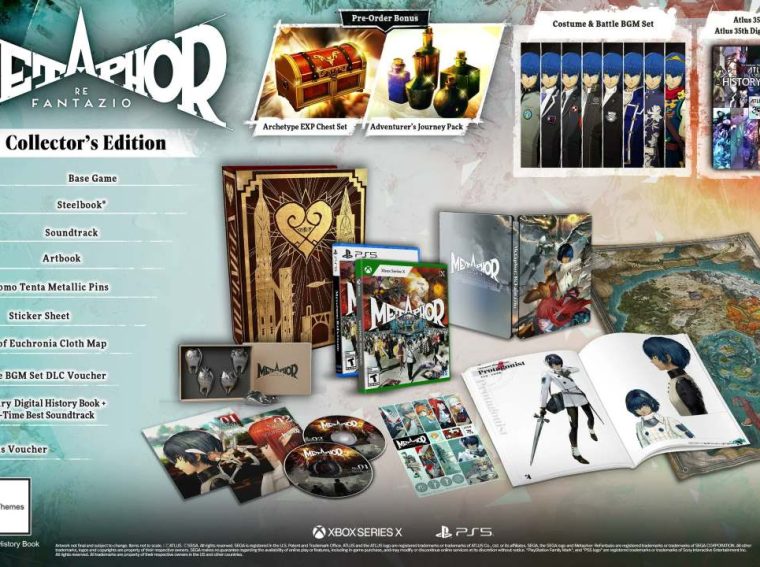 metaphor refantazio collector's edition