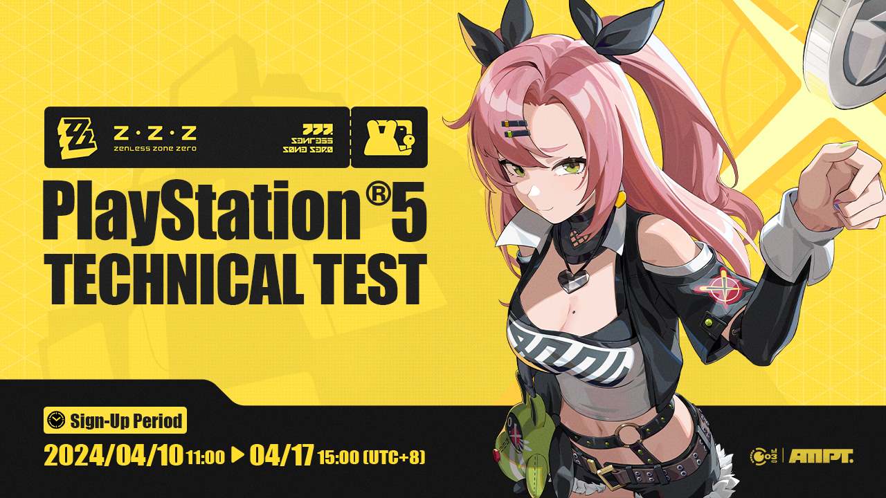 Zenless Zone Zero PS5 Technical Test Sign-ups Now Open