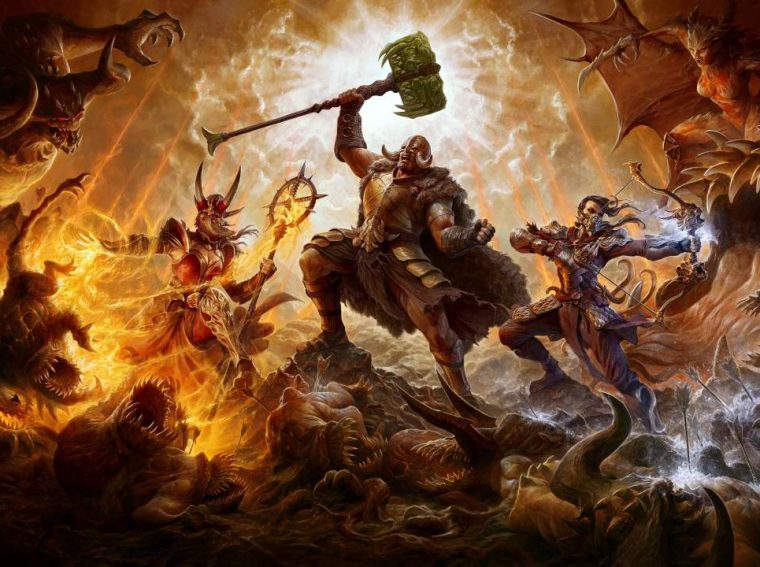 diablo 4 season 4 loot reborn key art