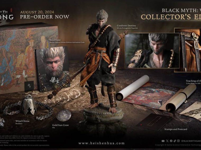black myth wukong collector's edition