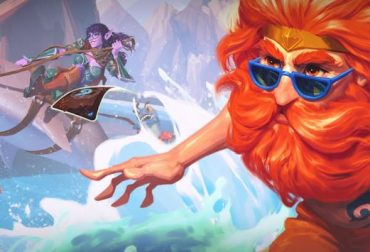hearthstone perils in paradise key art
