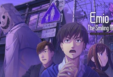 Emio The Smiling Man Famicom Detective Club key art