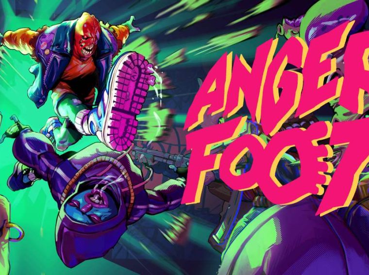 anger foot key art