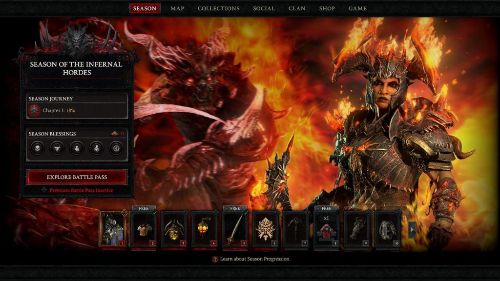 diablo iv season of the infernal hordes battle pass 1