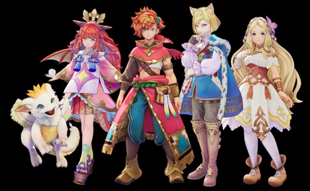 visions of mana characters