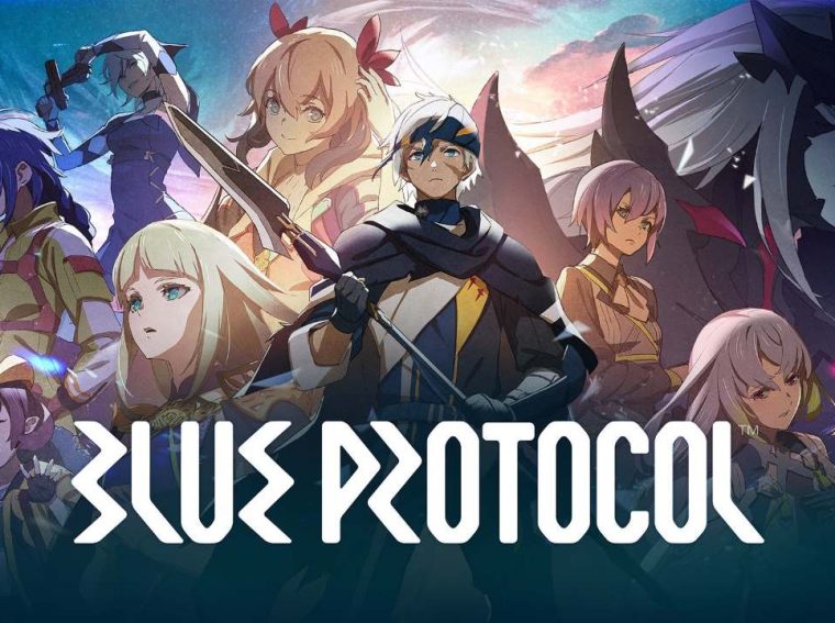 blue protocol key art