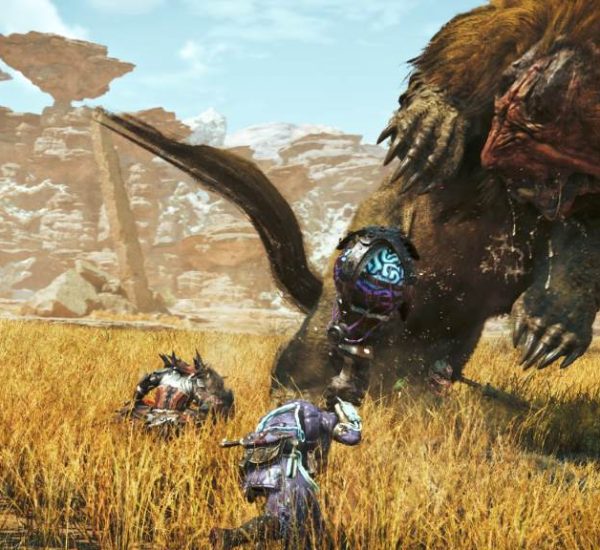 monster hunter wilds doshaguma combat 1