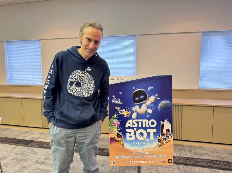 astro bot director nicolas doucet