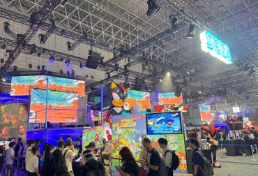 sega booth tokyo game show 2024 sonic rumble 1