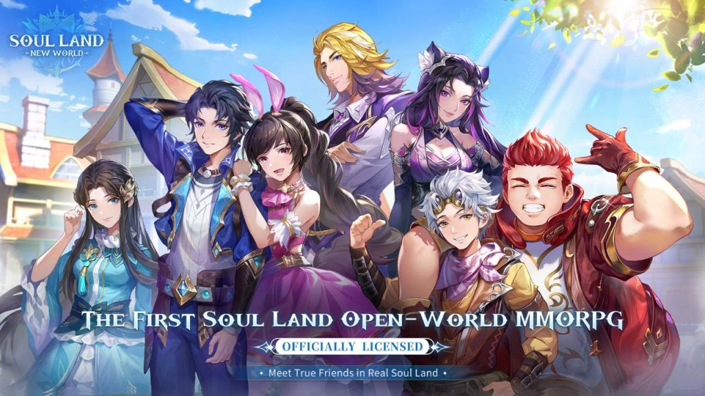 soul land new world key banner 2