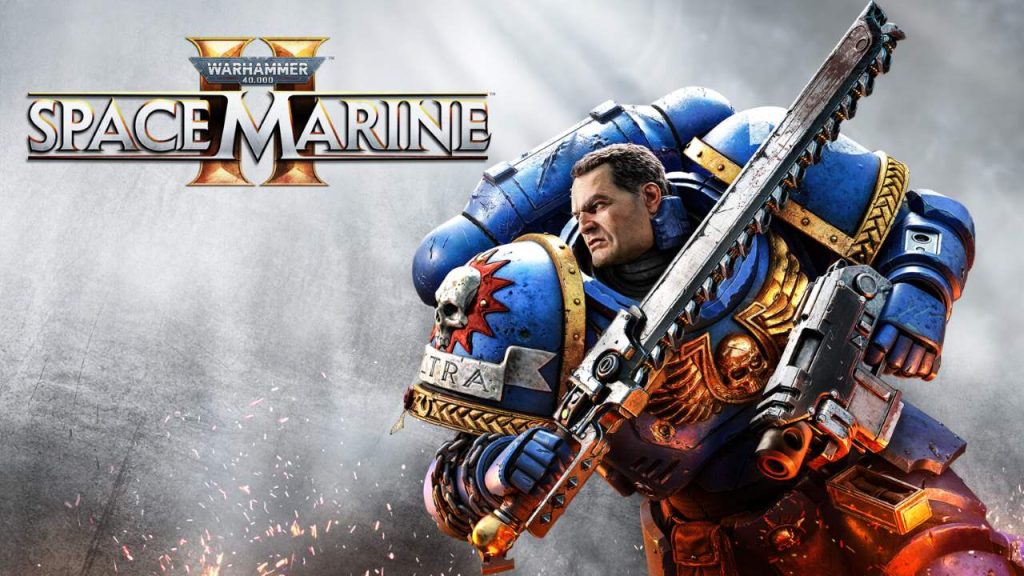 warhammer 40k space marine 2 key art