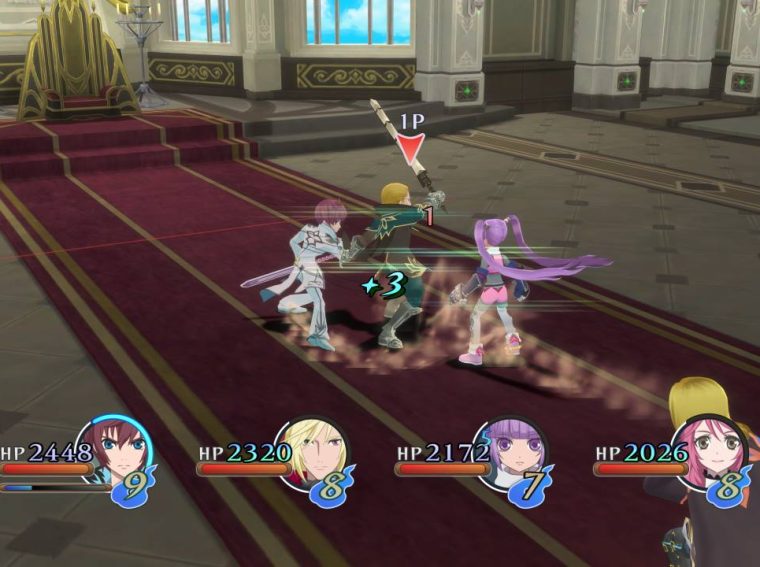 Tales of Graces f Remastered battle 1