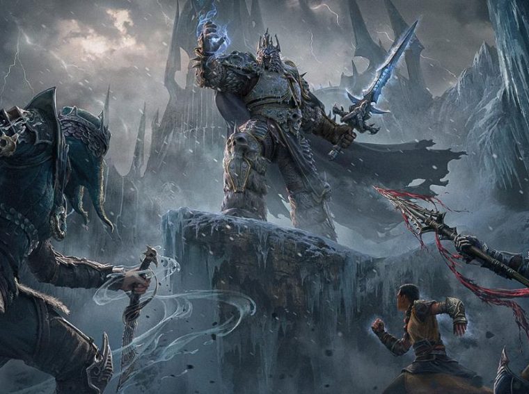 diablo immortal wow crossover key art