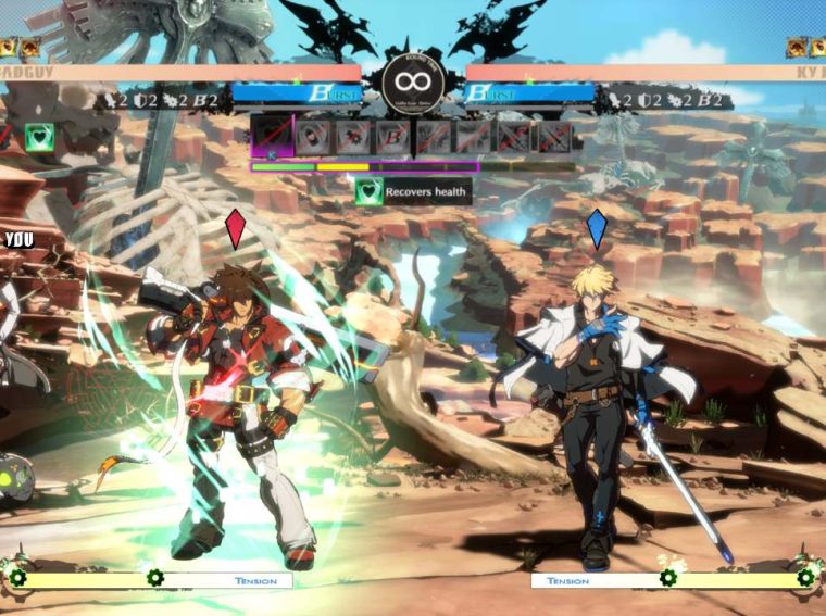 guilty gear strive open beta sparring mode