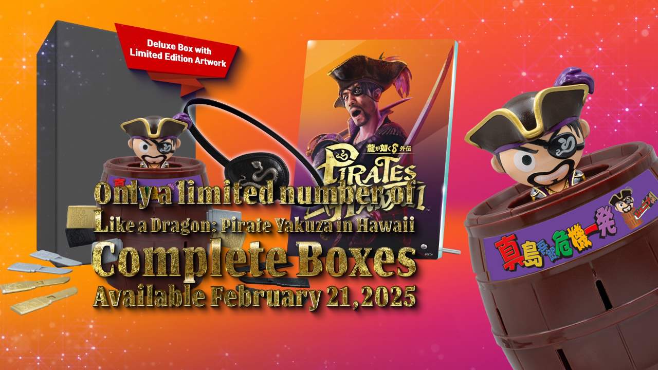 Like a Dragon: Pirate Yakuza in Hawaii Complete Box Pre-orders Now Open