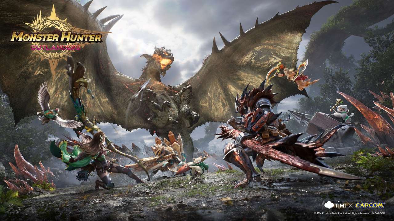 New Mobile Game ‘Monster Hunter Outlanders’ Announced by Capcom and Timi Studio