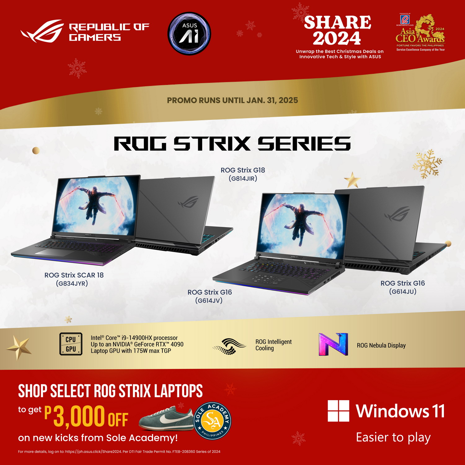 ASUS Share 2024 Christmas Sale: Our Top Gaming Laptop Picks - One More Game