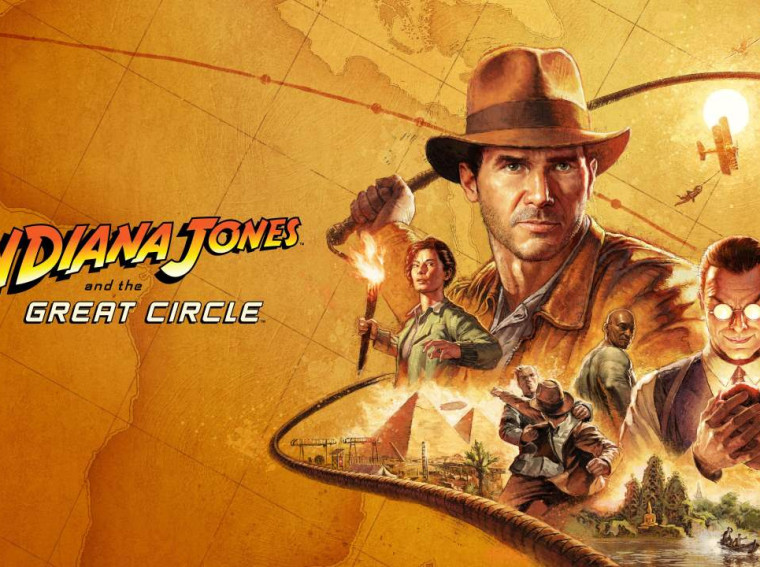 indiana jones and the great circle key art