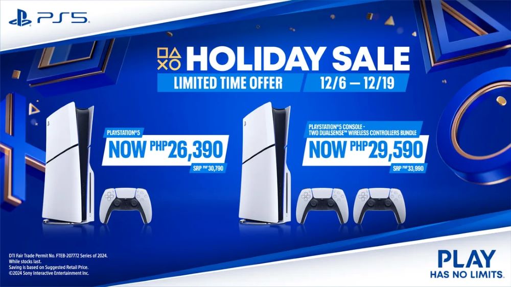 PlayStation Holiday Sale 2024 Slashes Prices on PS5, Accessories, and Games in Philippines