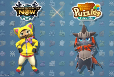 monster hunter puzzles collab header
