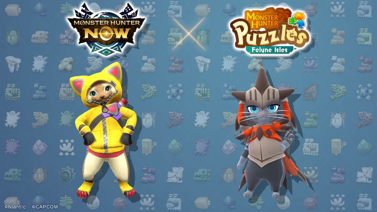 Monster Hunter Puzzles: Felyne Isles Collaborates with Monster Hunter Now