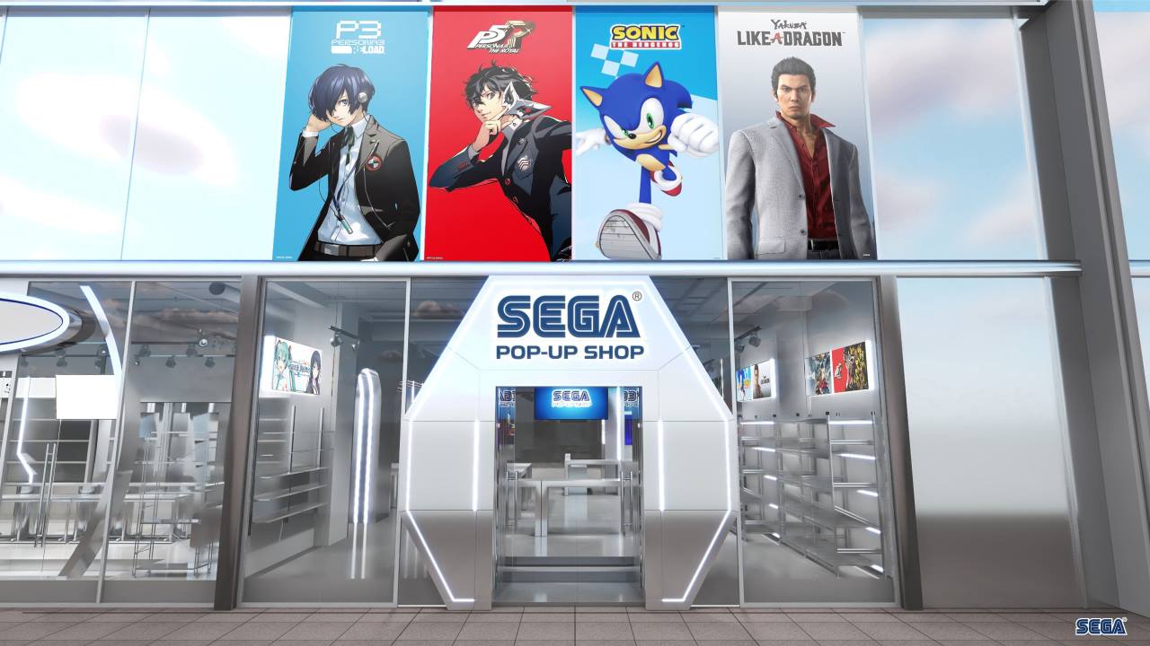 First-ever SEGA Pop-up Shop Launches in China, Open Until March 2025