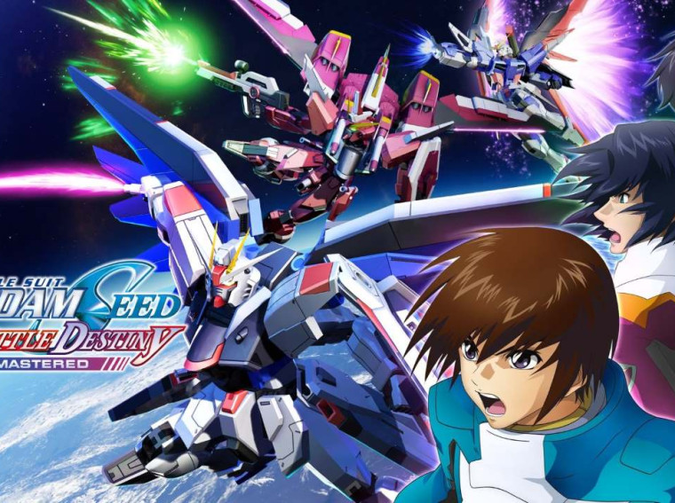 Mobile Suit Gundam SEED Battle Destiny Remastered key art