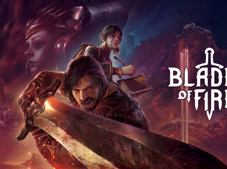 blades of fire key art