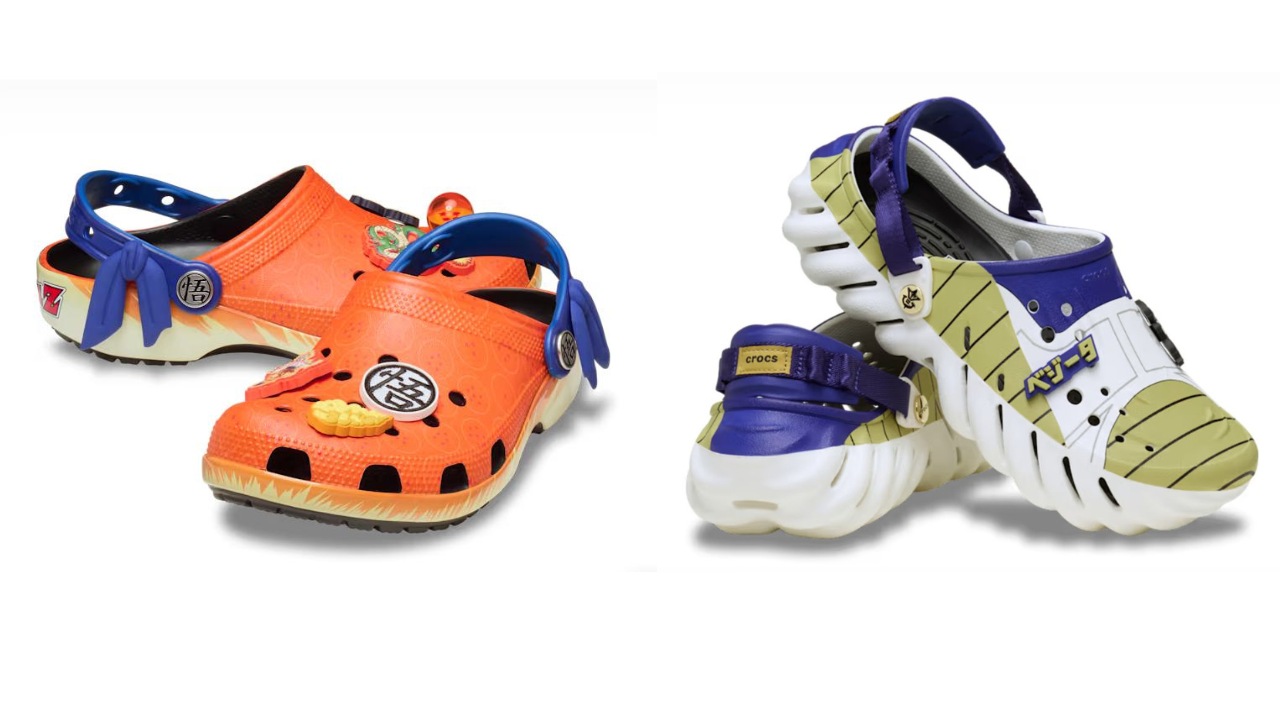 Goku and Vegeta Crocs Launching on February 25