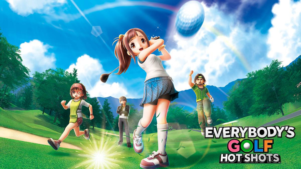 everybody's golf hot shots key art