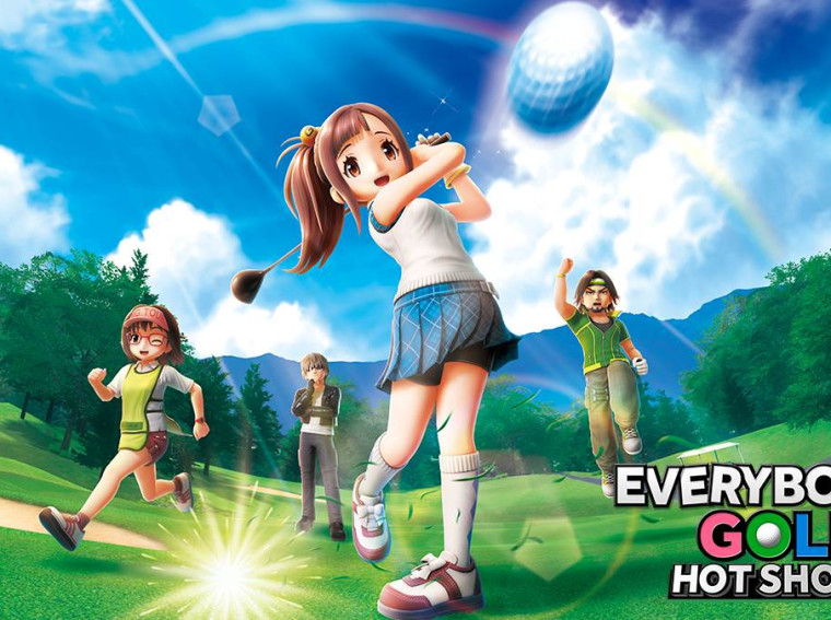 everybody's golf hot shots key art
