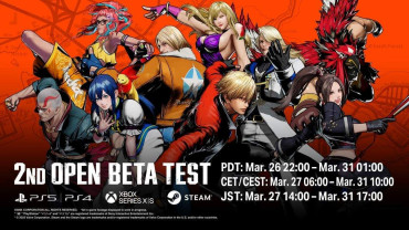 fatal fury city of the wolves second open beta