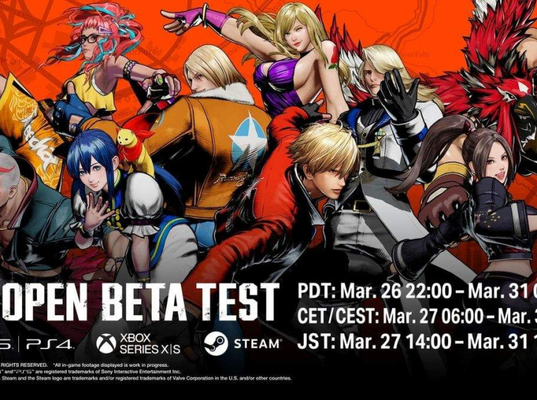 fatal fury city of the wolves second open beta