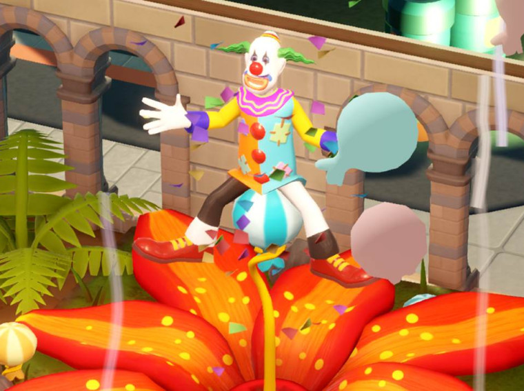 two point museum clown