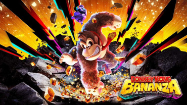 donkey kong bananza key art