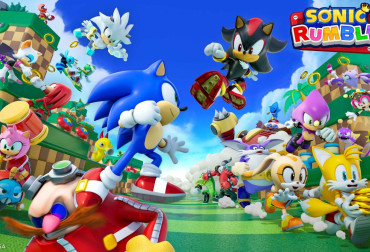 sonic rumble key art with logo