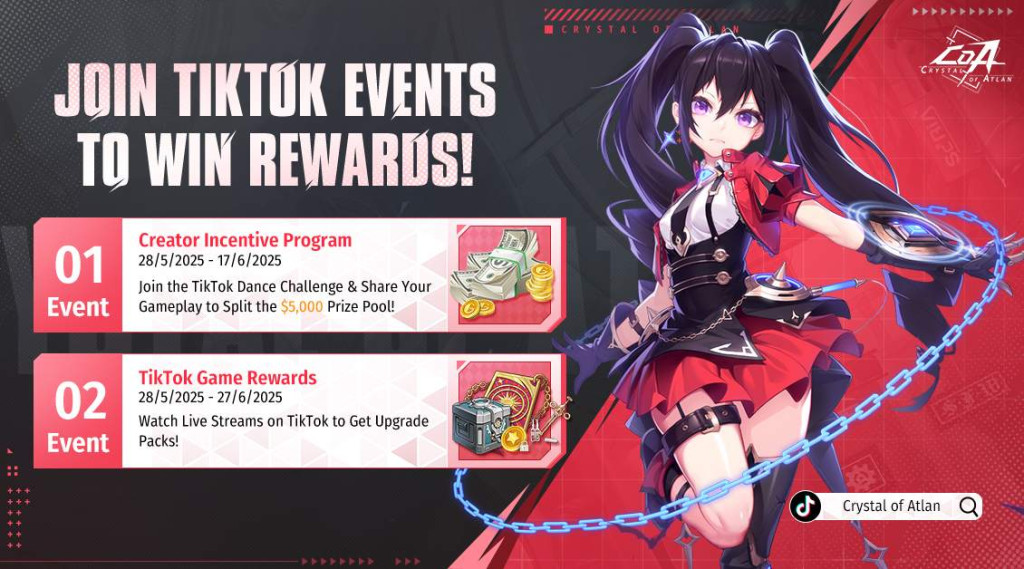crystal of atlan launch tiktok promo