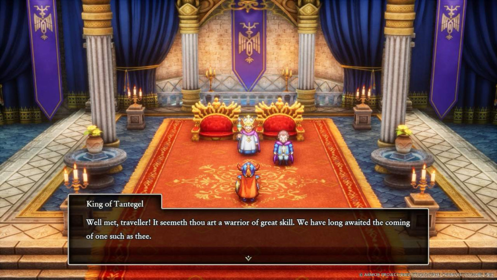 dragon quest I remake screenshot 1