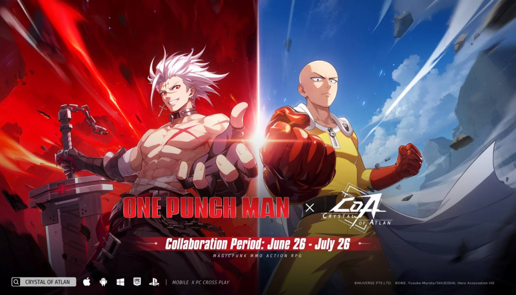 crystal of atlan one punch man collab 1