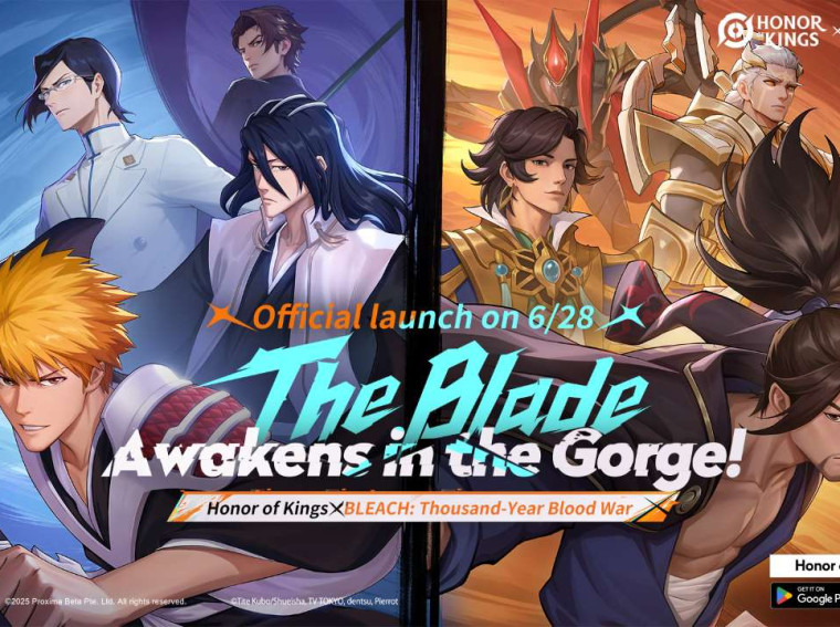 honor of kings bleach collab key art