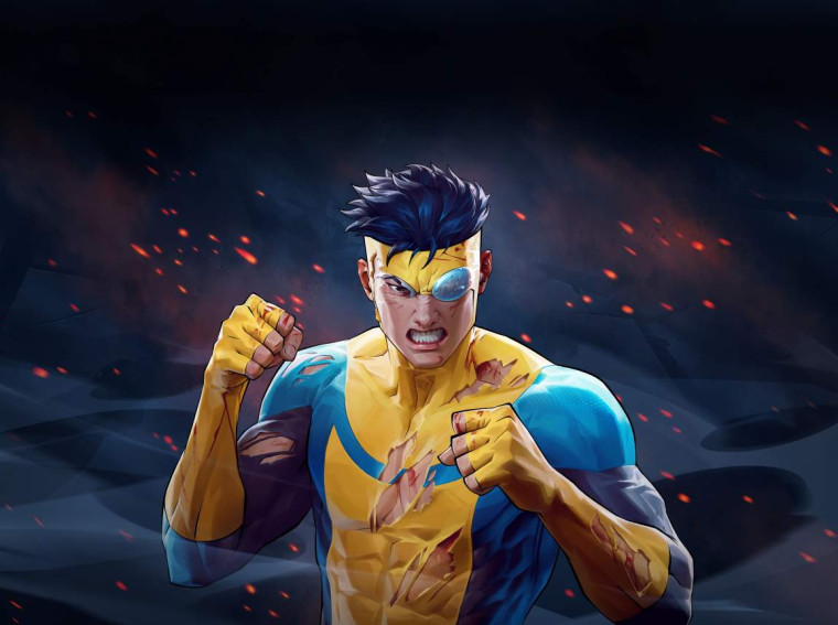invincible vs key art no text