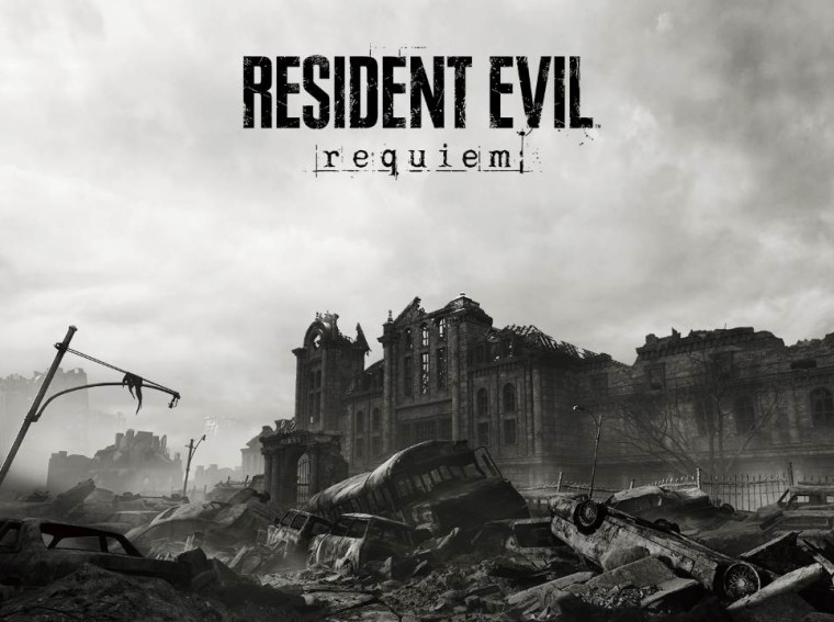 resident evil requiem key art