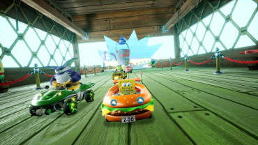 sonic racing crossworlds spongebob 1