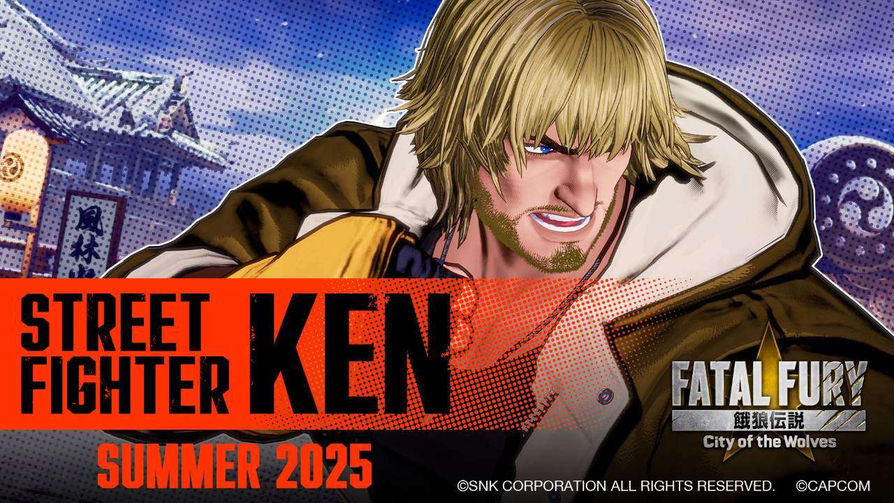 Fatal Fury: City of the Wolves Adds Street Fighter’s Ken as DLC Character