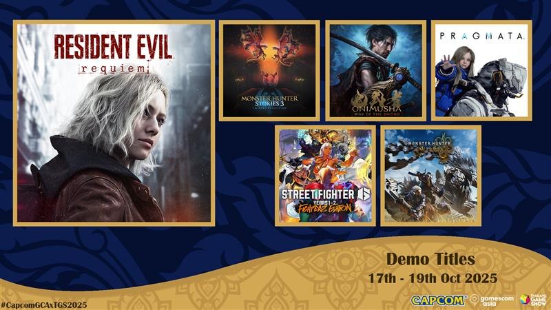 Capcom Unveils Fan Engagement Activities for Thailand Game Show 2025