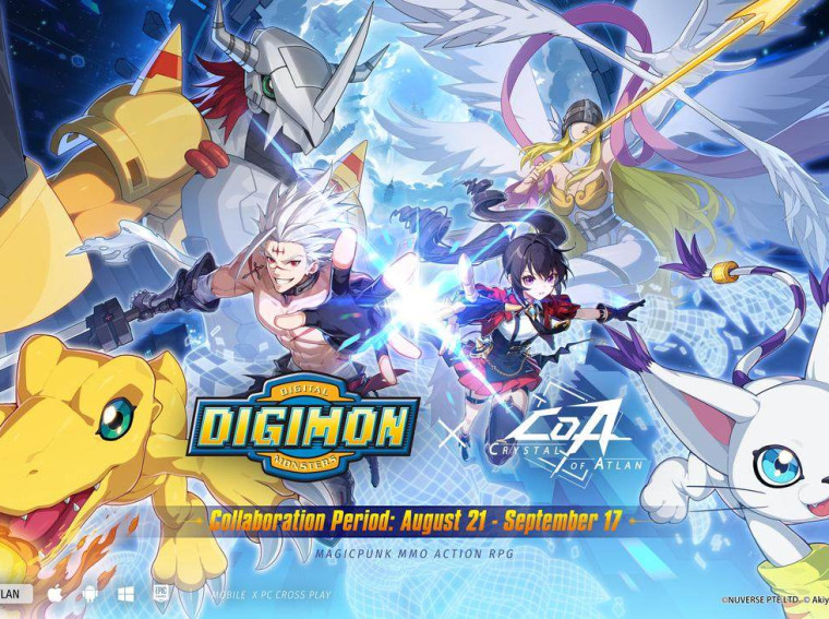 crystal of atlan digimon adventure key art