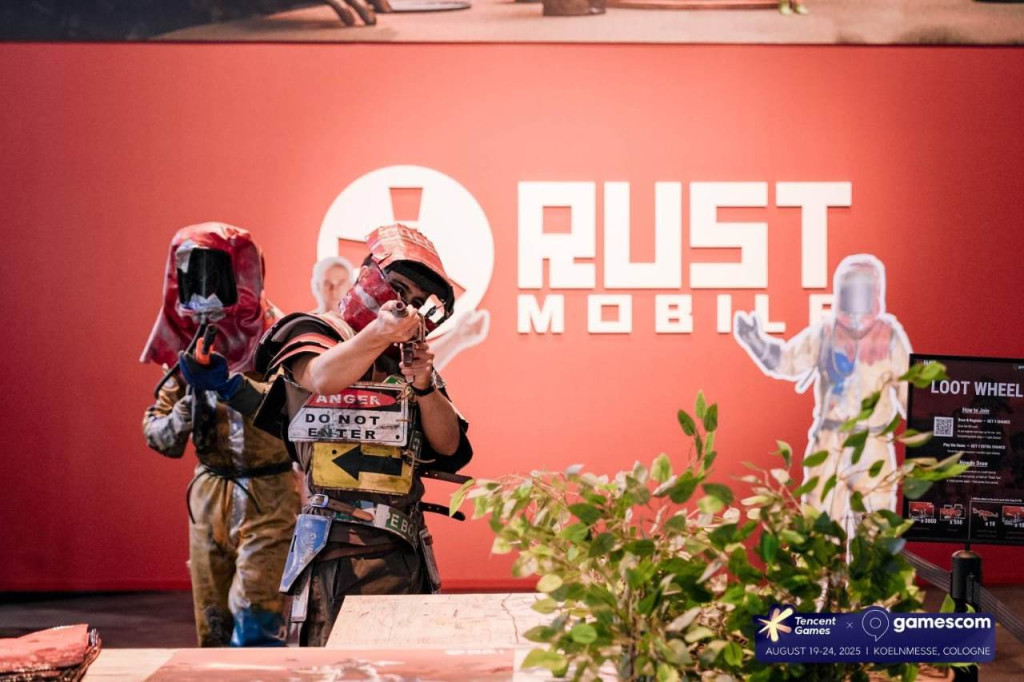 gamescom 2025 tencent games rust mobile